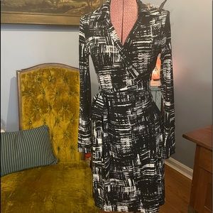 Calvin Klein wrap dress